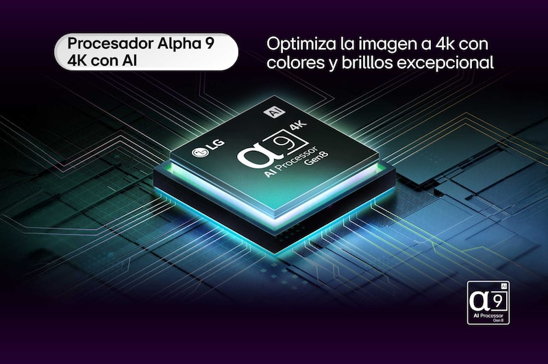 Smart TV LG OLED evo AI C5 4K.